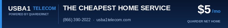 USBA1 Telecom — The Cheapest Home Service