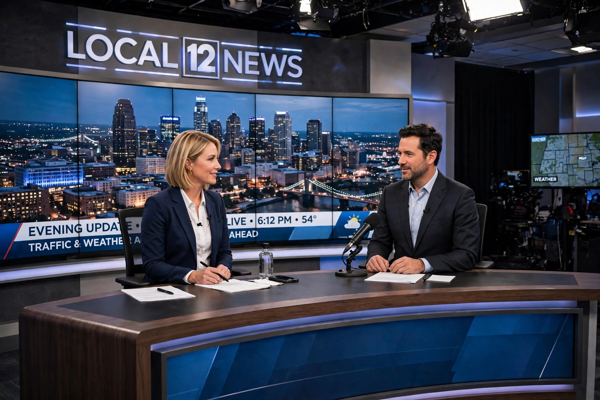 Washington Sentinel News at 6 anchors